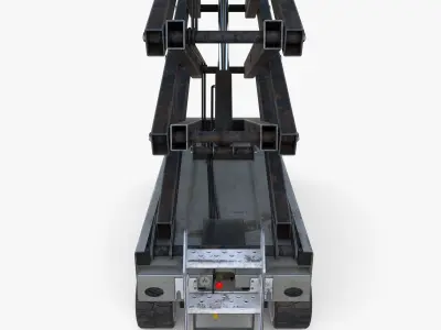 Electric Scissor Lift v3 3D model