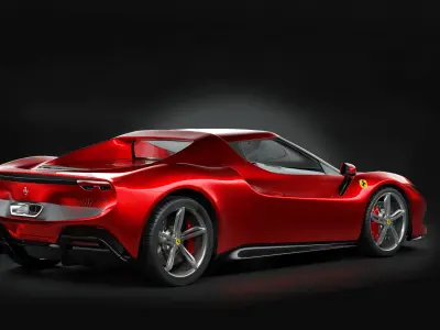 Ferrari 296 GTB  3D model