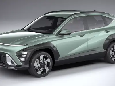Hyundai Kona 2024 3D model