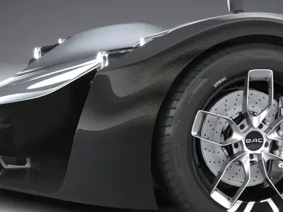 BAC Mono 2020 3D model