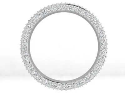 Diamond Band Ring 4353 3D print model
