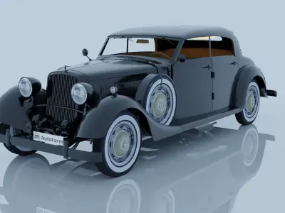 Mercedes Antique 3D model