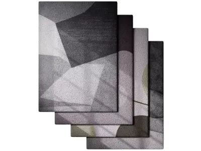 Rug Set 06 3D model
