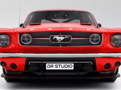 Ford Mustang 1965 3D model