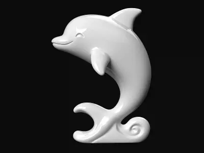 Dolphin 3D print model