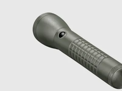 FlashLight Gamerady Unity Demo Pack and Scripting Low-poly 3D model