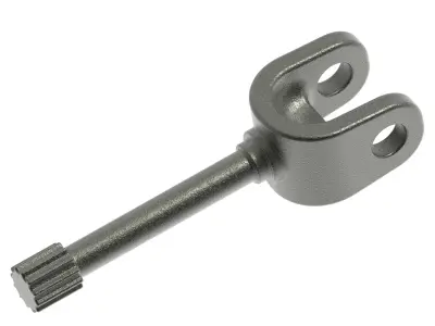 Vehicle Front Axle Shaft 3D print model