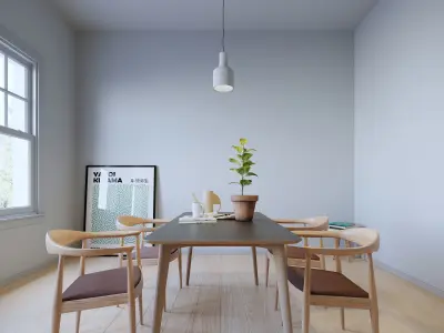 Simple room 3D model purchase