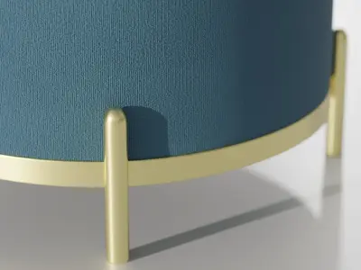 Fancy Stool 3D model