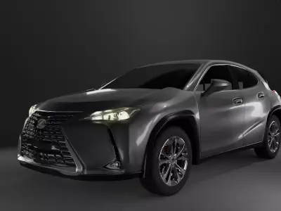 Lexus UX 2020 Hybrid 3D Model 3D model