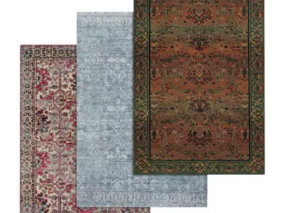 Rug Set 649 3D model