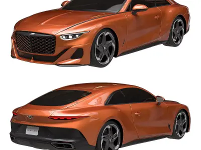 Bentley Batur fan-art 3D model
