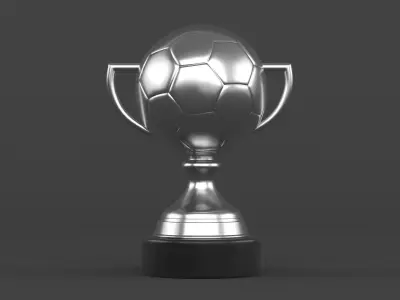 Trophy Cups 3D model 10