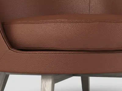 Flexform Guscio Chair 3D model