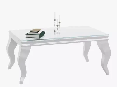 Coffee Table Set 01 3D model