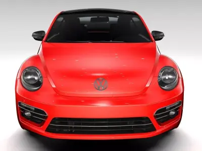 VW Beetle Turbo 2017 3D model