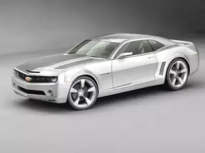 Chevrolet Camaro Concept Coupe CG 3D model