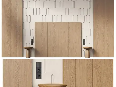 Headboard RJ Easy Design 04 3D model