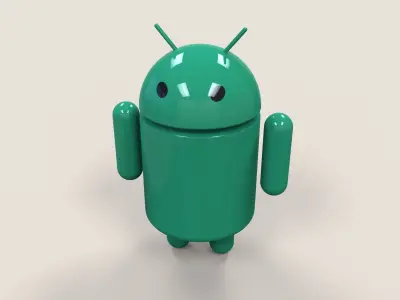 Android robot Free 3D model