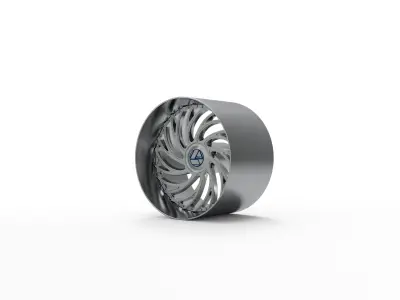 AZARA AZX-101 WHEEL 3D PRINT MODEL 3D print model