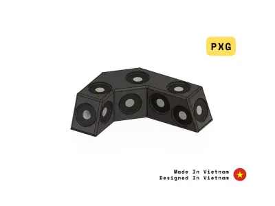 3D Scan L-Shaped Marker Free 3D print model