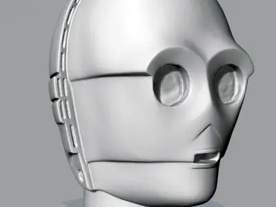 C3PO 3D scan files Free 3D print model