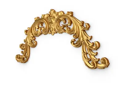 Classic decor ornament 336 3D model