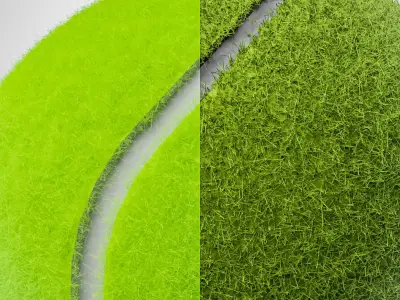 Tennis Ball - Sports equipment - Blender 3D model Low-poly 3D model