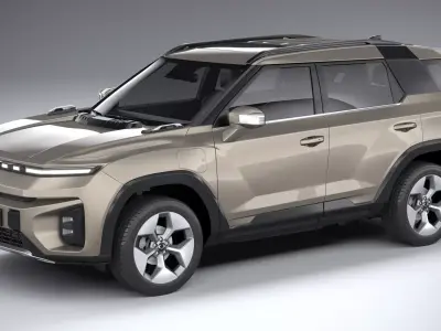 Ssangyong Torres EVX 2025 3D model