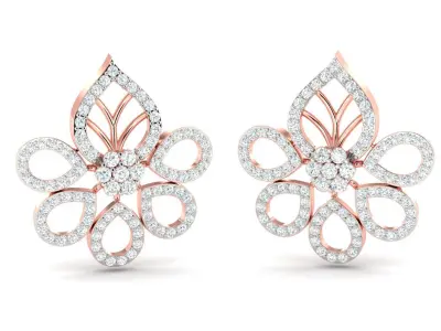 Pendant Earrings combo - 0073 3D print model
