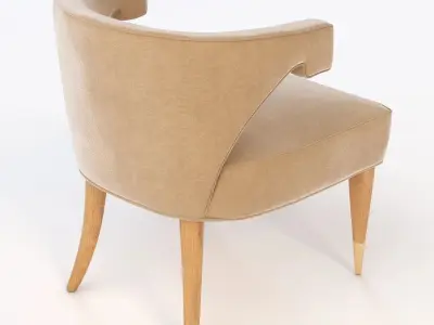 Dering Hall Athena Armchair by Kimberly Denman 3D model