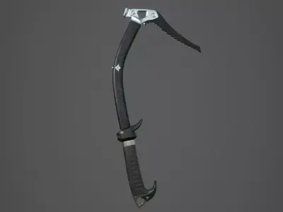 Ice Axe PBR  3D model 3D model