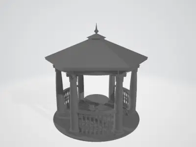 pavilion 3D print model