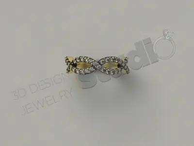 Ring luxury design model 3D print model