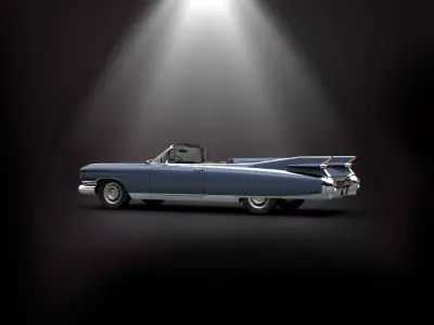 Cadillac Eldorado Convertible 3D Model 3D model