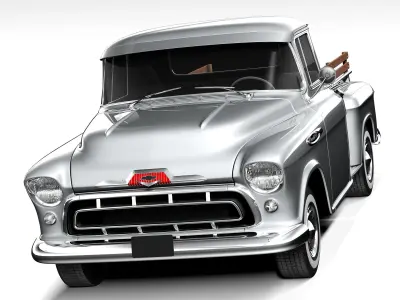 Chevrolet pickup 1957 3D model
