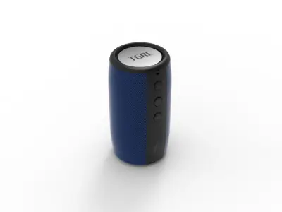 SPEAKER BLUE BODY 3D model