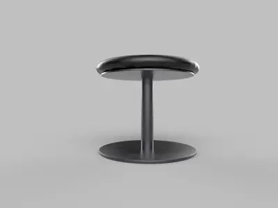 stool Low-poly 3D model