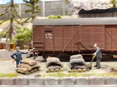 ROLLS-0023 Swedish SJ Litt G Freight Car H0-scale 3D print model