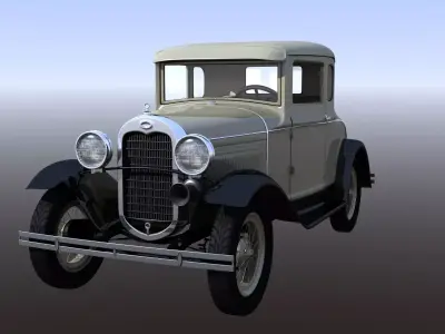 1930s Car 3D model