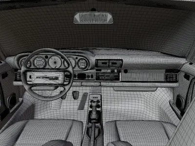 1988 Porsche 959 3D model