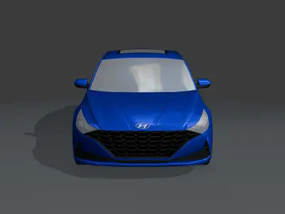 Hyundai Elantra 2022 3D model