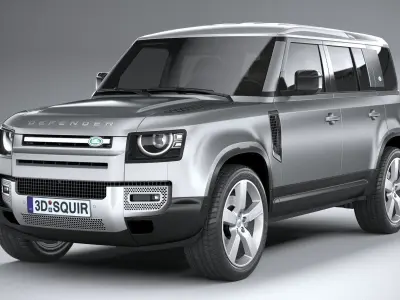 Land Rover Defender 110 2020 3D model