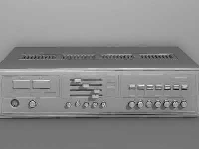 Rare HI FI Amplifier 3D model