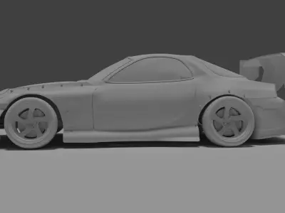 Mazda Rx7 3D model
