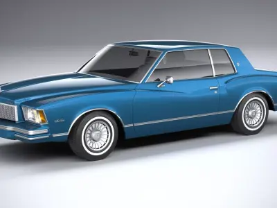 Chevrolet Monte Carlo CG 1978 3D model