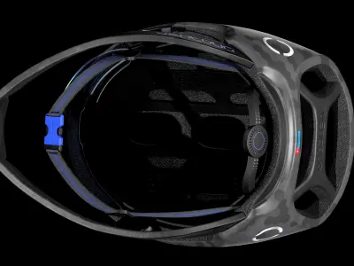 Ventoux Hybrid Helmet GameReady Low-poly 3D model