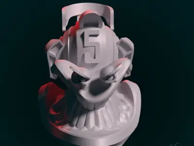 Snail helmet with light Free 3D print model