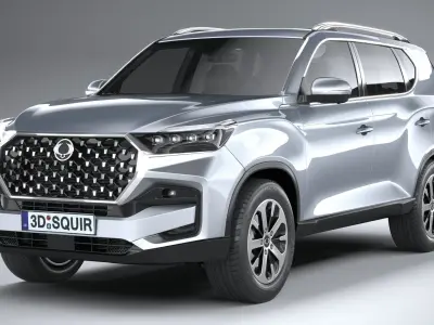 SsangYong Rexton 2021 3D model
