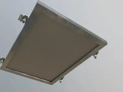 3-Solar Panel 20Wp 480x345x20mm 3D model